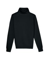 Pull col roulé Noir en cachemire Homme