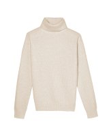 Pull col roulé Beige H