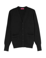 Gillet en cachemire noir pour homme