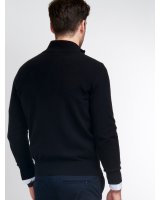 Pull camionneur en cachemire Noir Homme