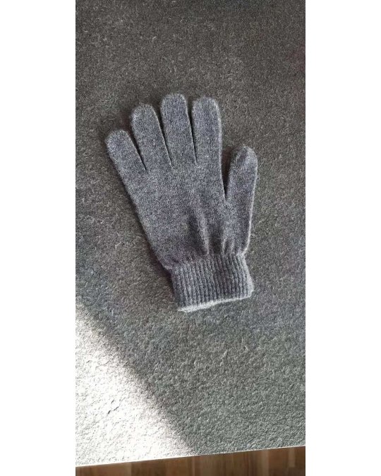Gants en cachemire winter short Gris anthracite