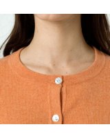 Cardigan cachemire orangeade | Hermine de Pashmina