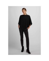 Poncho en cachemire Noir