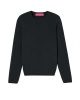 Pull en cachemire col rond manches longues