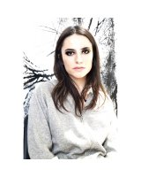Gilet zip capuche Gris clair en cachemire