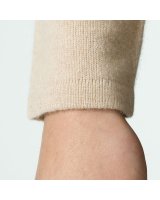 Gilet col en V en cachemire Beige