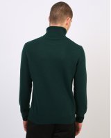 Pull col roulé Vert foncé en cachemire Homme
