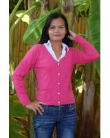 Gilet col V cachemire Haribo | Hermine de Pashmina