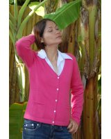 Gilet col V cachemire Haribo | Hermine de Pashmina