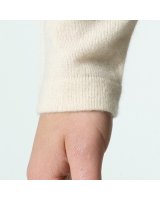 Cardigan en cachemire blanc pour femme