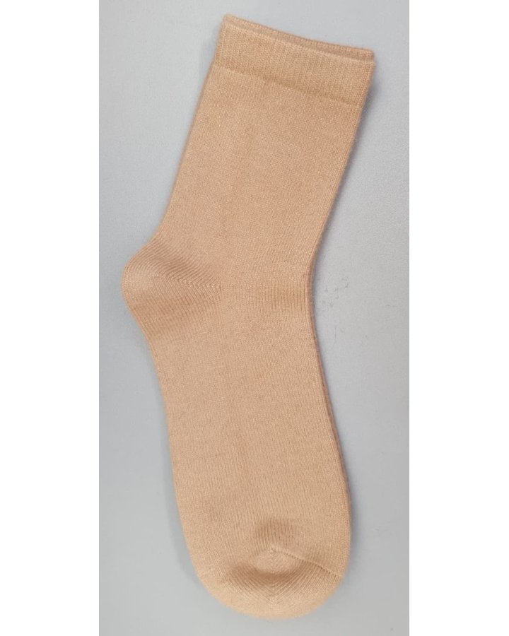 Chaussettes en cachemire camel | Hermine de Pashmina