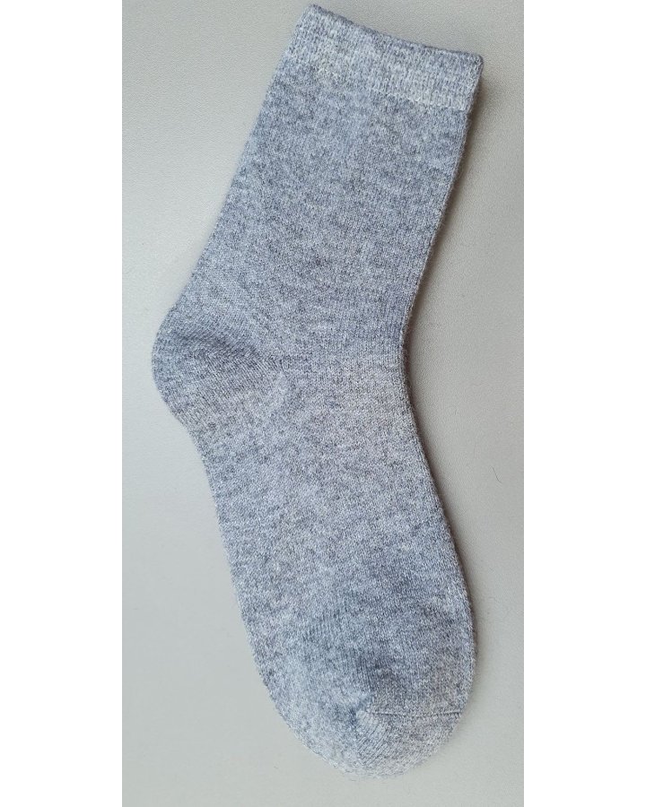 Chaussettes en cachemire gris clair | Hermine de Pashmina