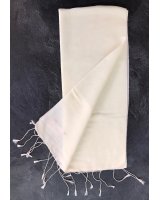 Pashmina en eau de soie Naturel