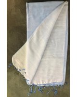 Pashmina en eau de soie Bleu ciel