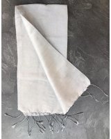 Pashmina en eau de soie Gris