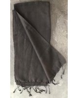 Pashmina en eau de soie Noir