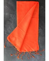 Pashmina en eau de soie Orange