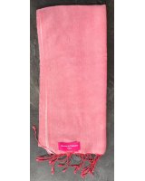 Pashmina en eau de soie Rouge clair et mauve