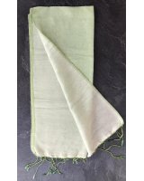 Pashmina en eau de soie Vert et vert clair