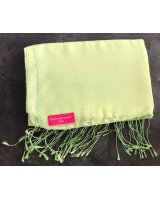 Pashmina en eau de soie Vert pâle