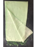 Pashmina en eau de soie Vert pâle