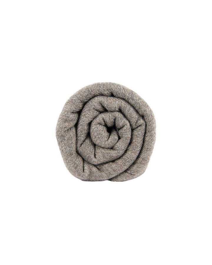 Pashmina Himalayan en Cachemire Gris clair