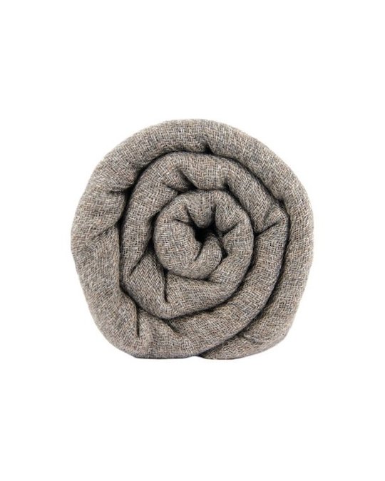 Pashmina Himalayan en Cachemire Gris clair