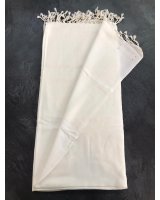 Pashmina Ultra doux en cachemire Blanc