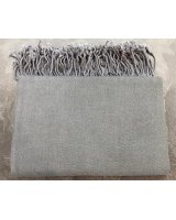 pashmina cachemire et soie de luxe gris