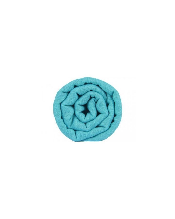 Pashmina Pur Cachemire Bleu Police