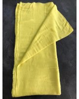 Pashmina en Pur Cachemire Jaune Poussin