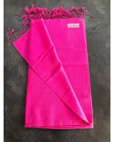 Pashmina Ultra doux en cachemire Fuchsia clair
