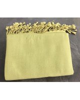pashmina cachemire et soie de luxe vert clair