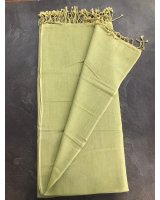 pashmina cachemire et soie de luxe vert clair