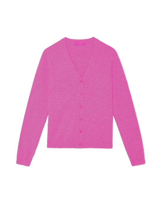 Gilet col V cachemire Haribo | Hermine de Pashmina