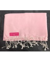Pashmina en eau de soie Rose pâle