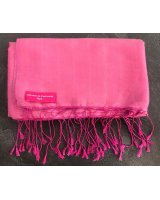 Pashmina en eau de soie Rose et rose pâle