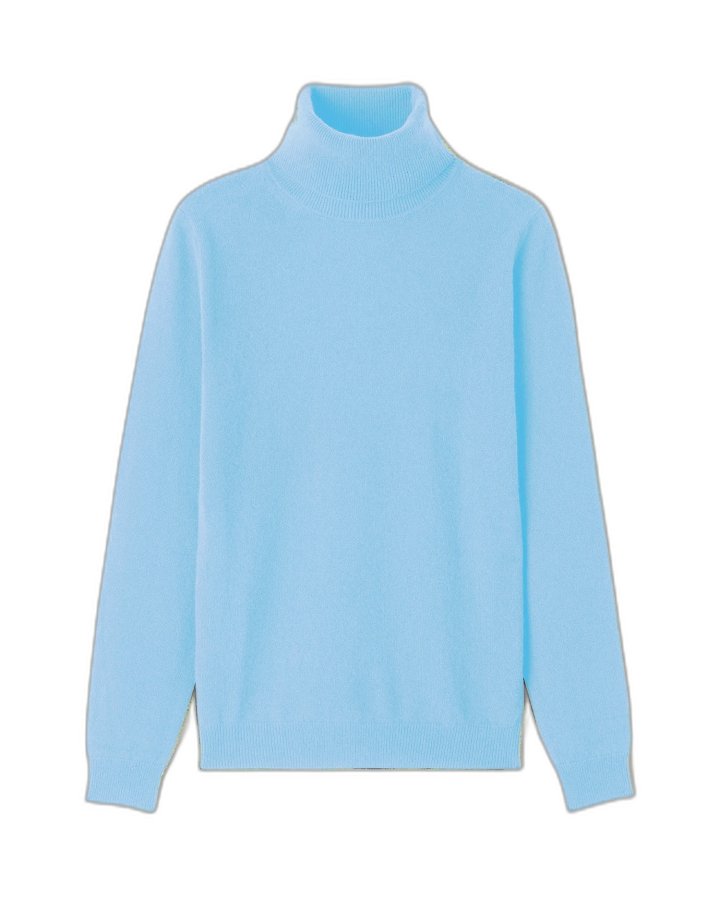 Col roulé cachemire Bleu Sky