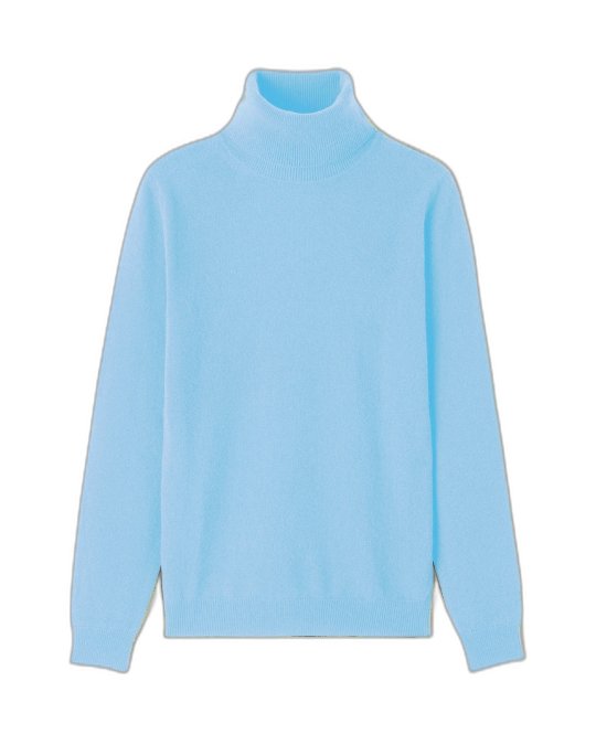 Col roulé cachemire Bleu Sky