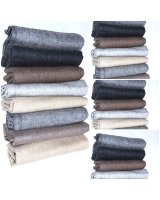 Pashmina Himalayan en Cachemire Beige Foncé