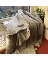 pashmina pur cachemire gris clair
