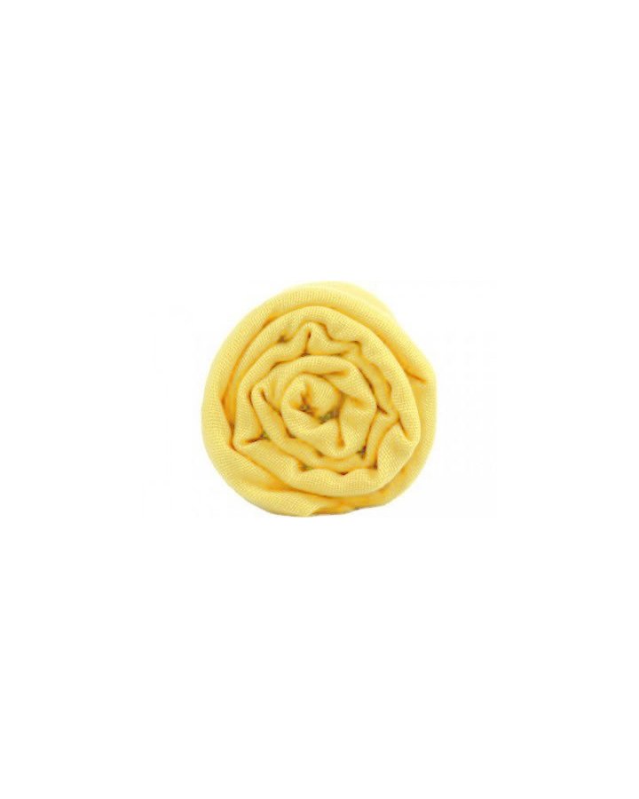 Pashmina en pur cachemire Jaune pâle