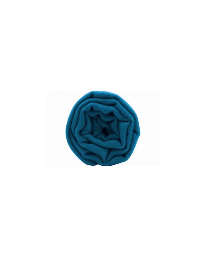 Pashmina en pur cachemire Bleu Cobalt