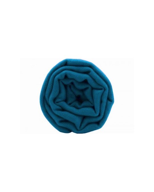 Pashmina en pur cachemire Bleu Cobalt