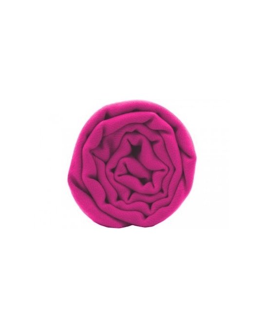 Pashmina en pur cachemire Fushia foncé