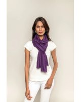 Pashmina en pur cachemire Violet