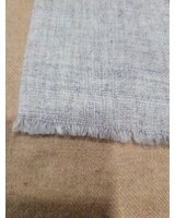 Pashmina Himalayan en Cachemire à bande Bleu turquoise