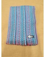 Pashmina croisés en Cachemire Bleu turquoise