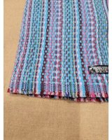Pashmina croisés en Cachemire Bleu turquoise