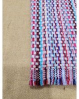 Pashmina Croisés en Cachemire Blanc